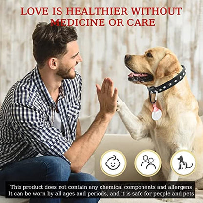 Ultrasonic; Natural; Chemical-Free Tick and Flea Repeller - Flea and Tick Treatment for Dogs; 2 pack; Ultrasonic Flea and Tick Repeller for Dogs and Cats No medicine contents