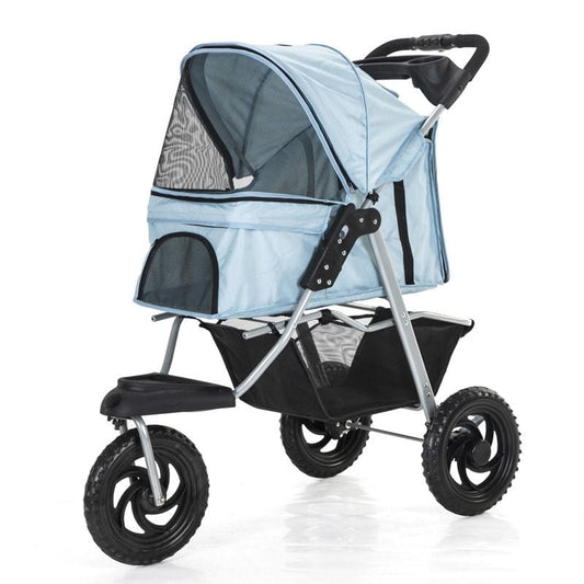 Light Blue Stroller