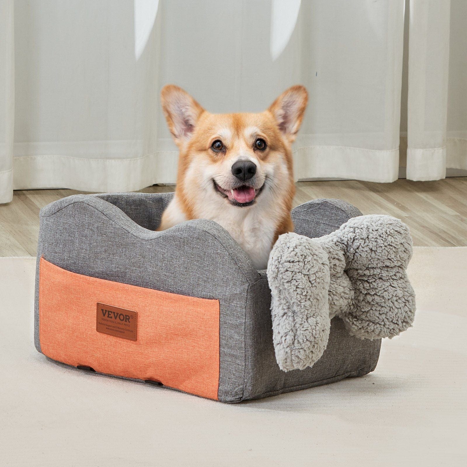 VEVOR Center Console Dog Car Seat Dog Booster Car Seat for Small Dog 8 lbs #8
