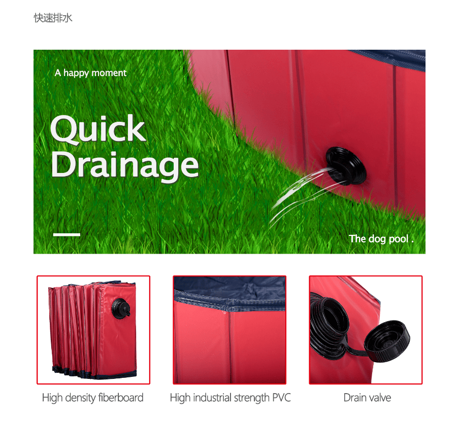 Quick drainage