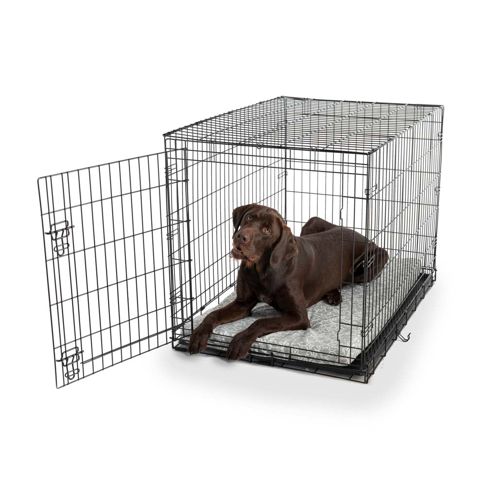 Wag Forgiveness Crate Pad - Xl - Ramey Gray/White Cord