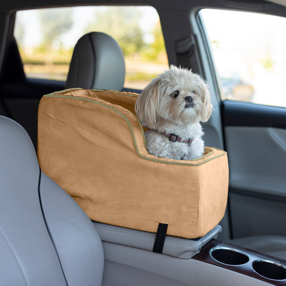 Highback Console - Lg - Camel/Olive