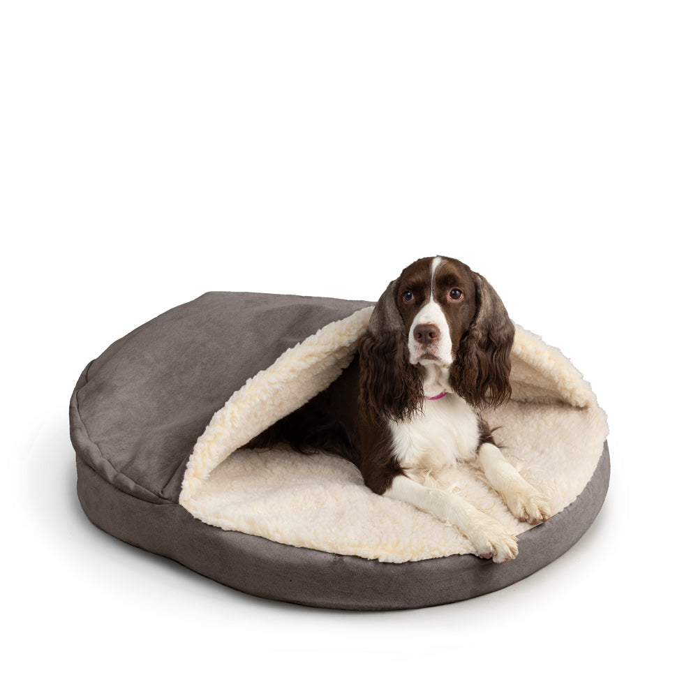 Luxury Orthopedic Cozy Cave - Lg - Anthracite
