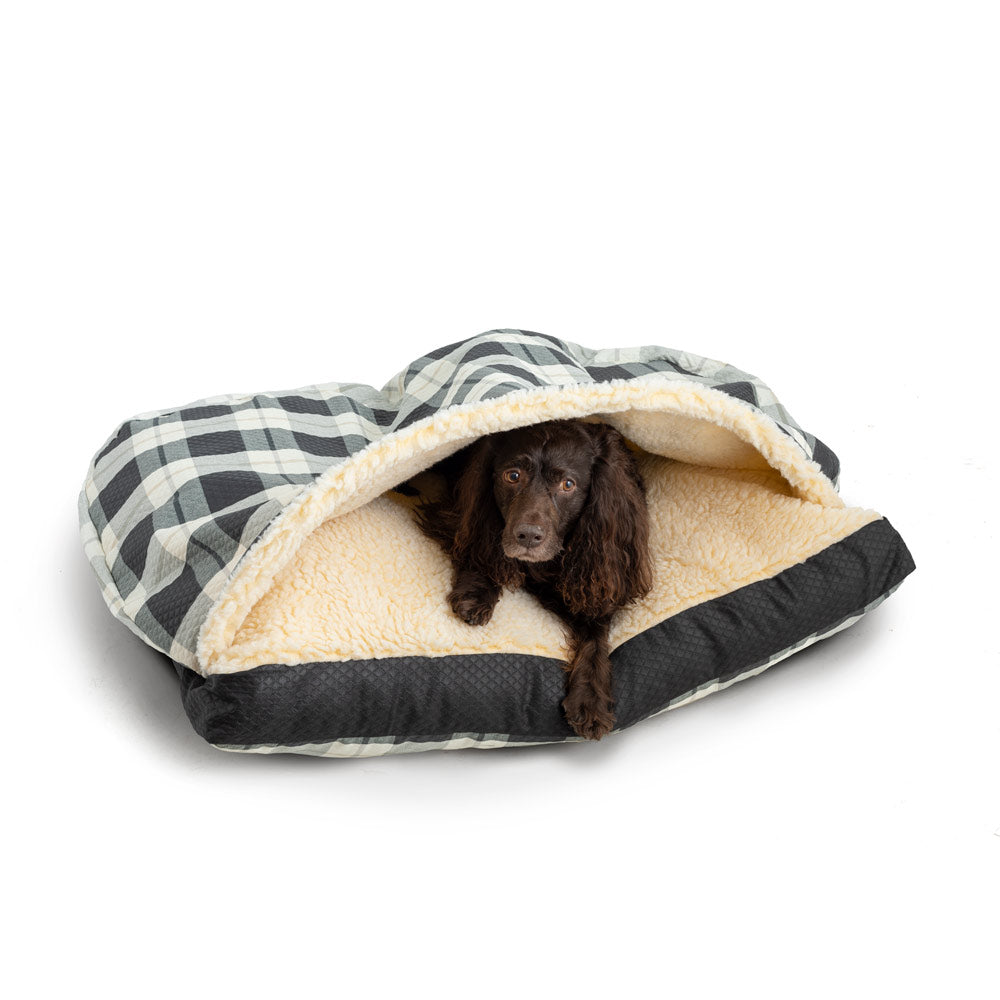 Wag Cozy Rectangle Cave - Xl - Barkley/Black Diamond