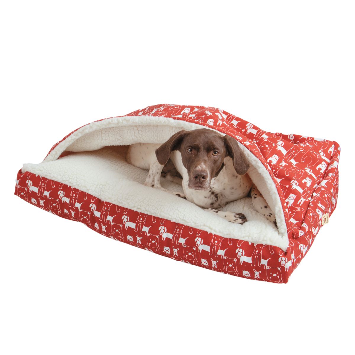 Holiday Rectangle Cave - Sm - Pedigree Red