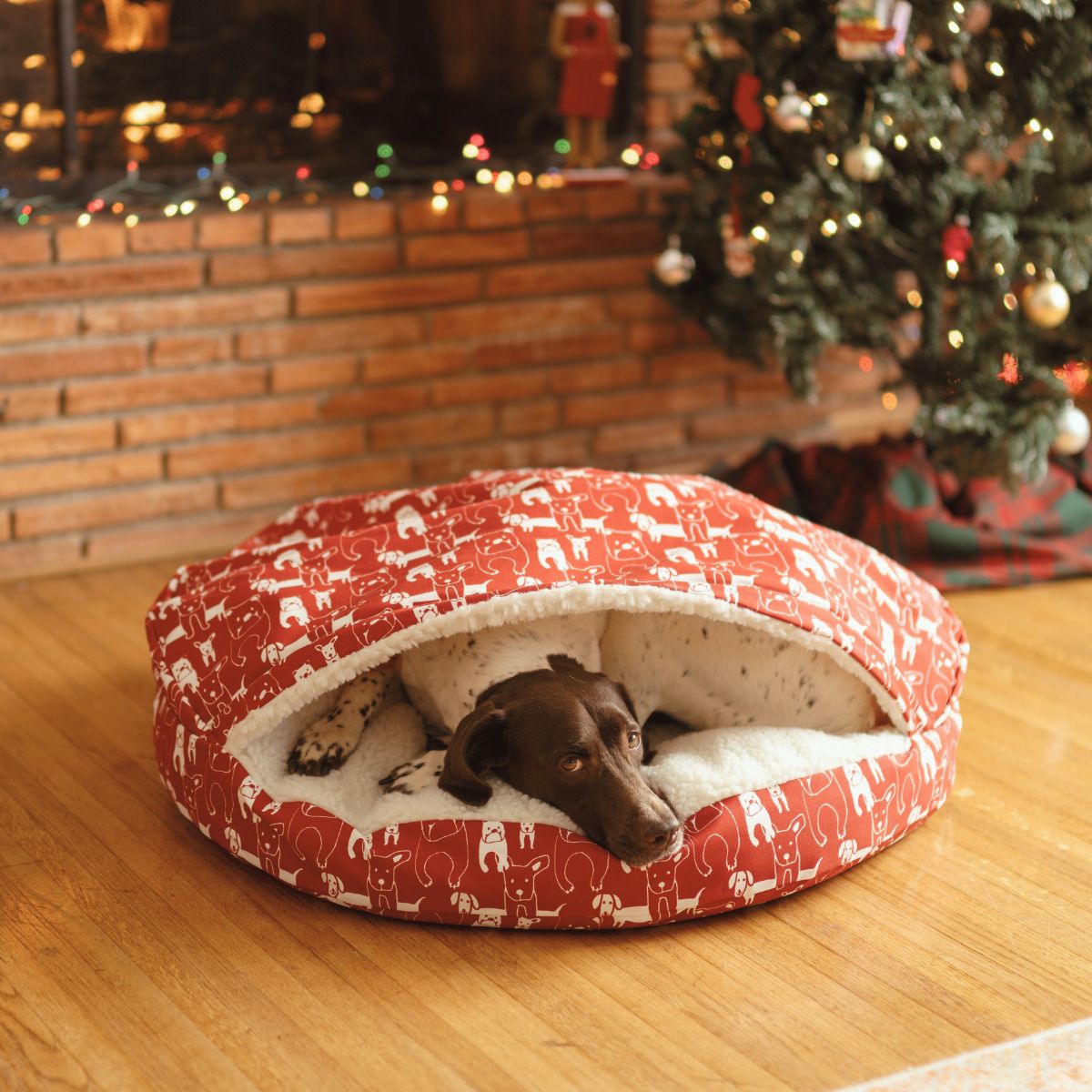 Holiday Cozy Cave - Xl - Pedigree Red