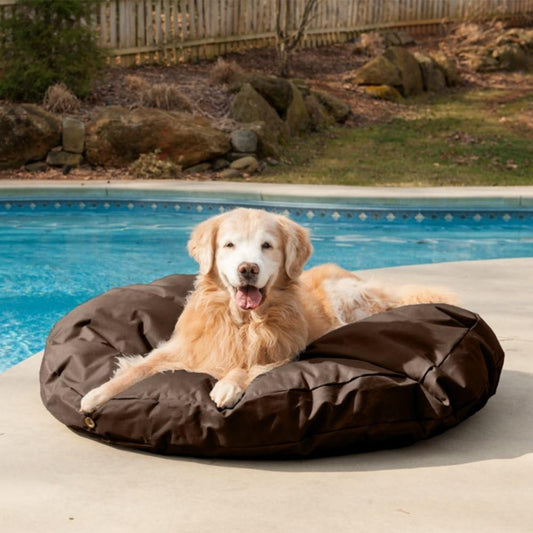 Waterproof Round - Lg - Brown