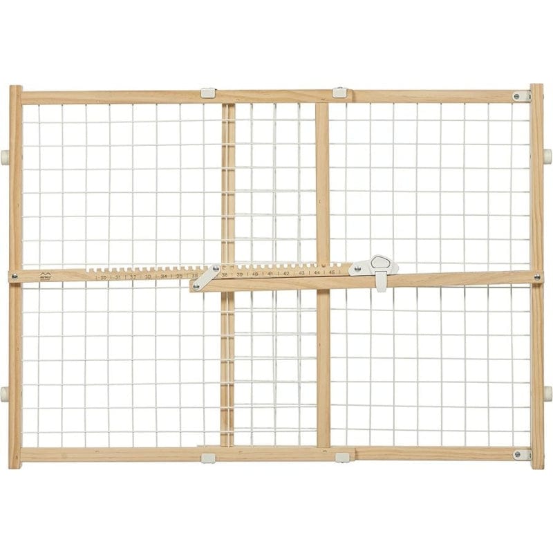 Midwest Wire Mesh Pet Safety Gate, 24 Inches Tall & Expands 27-41.5 Inches Wide