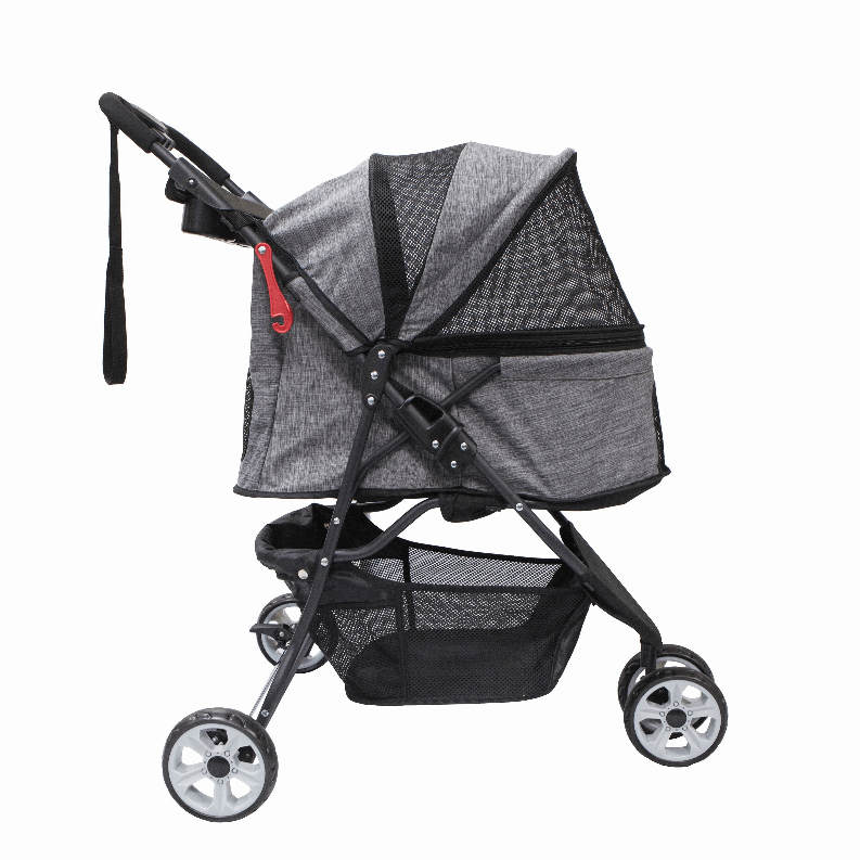 Petique Grey Glacier Pet Dog Stroller