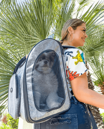The Backpacker Dog Cat Pet Carrier