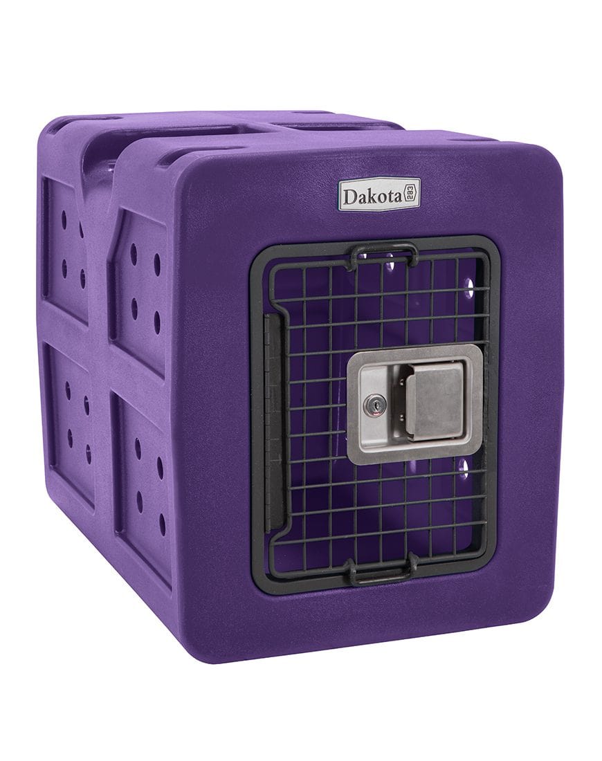 Dakota 283 G3 Framed Door Kennel - Small - Purple - D2-G3SML-SGN-PUR